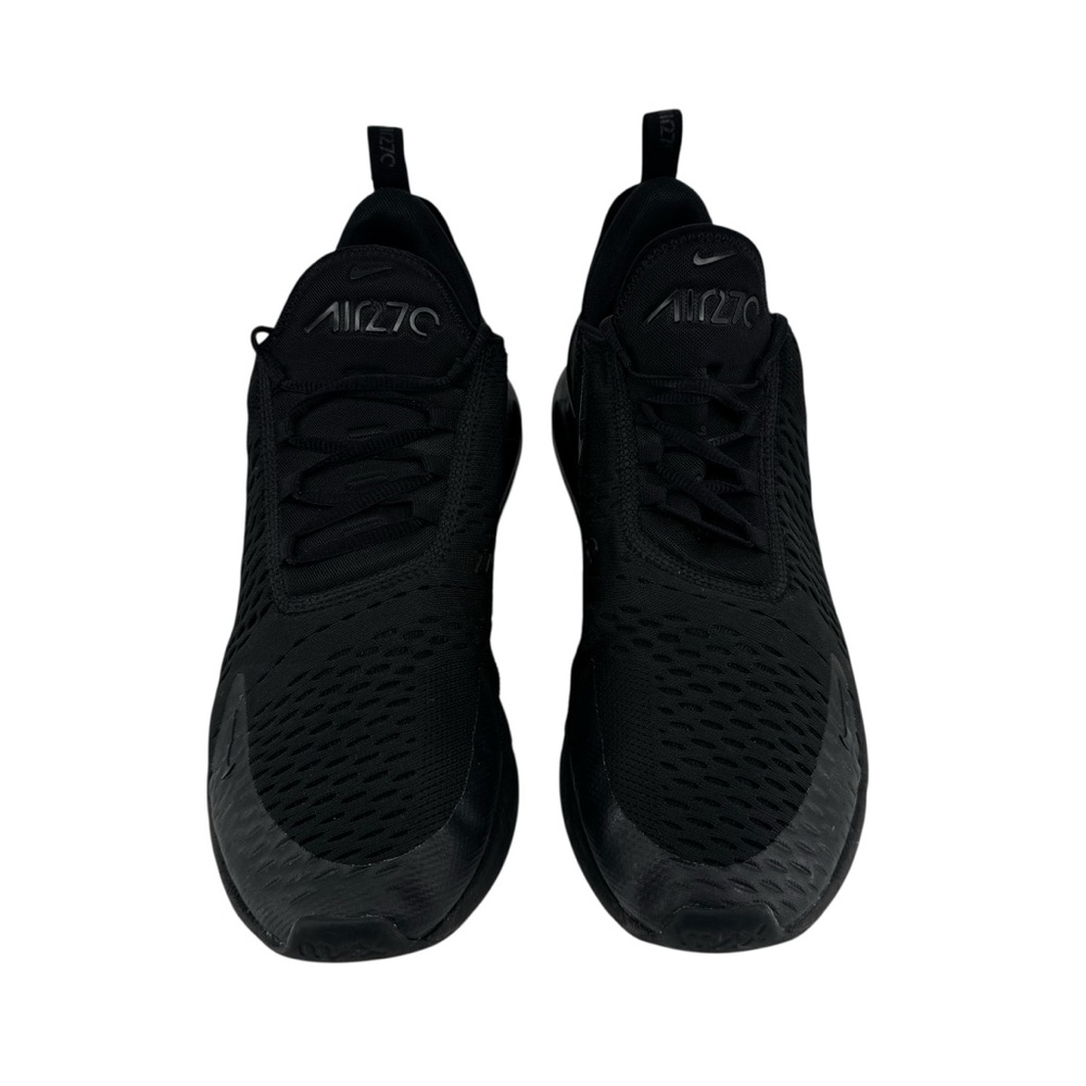 Nike Air Max 270 Black Mesh Sneakers Men’s Size 12.5 Running Shoes - Picture 2 of 13